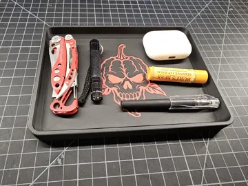 Bandeja organizadora: Modular EDC Drop Tray | Swappable Insert System — vista de referencia 3