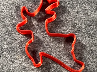 Christmas Cookie Cutter Reindeer 02 / Cookie Cutter
