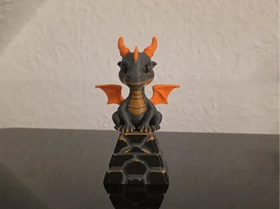 Chibi-Style Fantasy Dragon