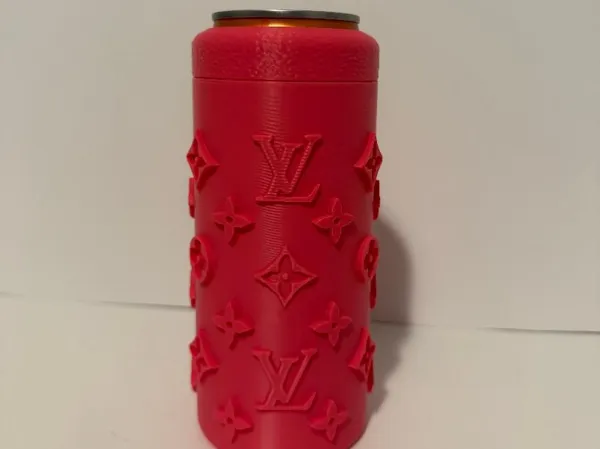 Chausson à canette fine 12 oz motif Louis Vuitton