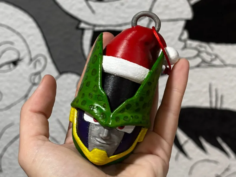 Cell dbz navidad