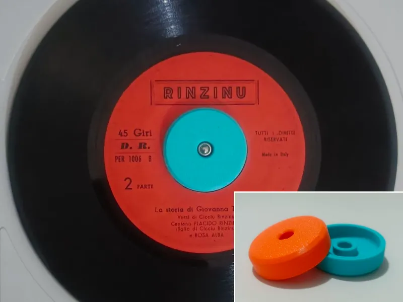Adaptor 45 RPM giri 7'' inch