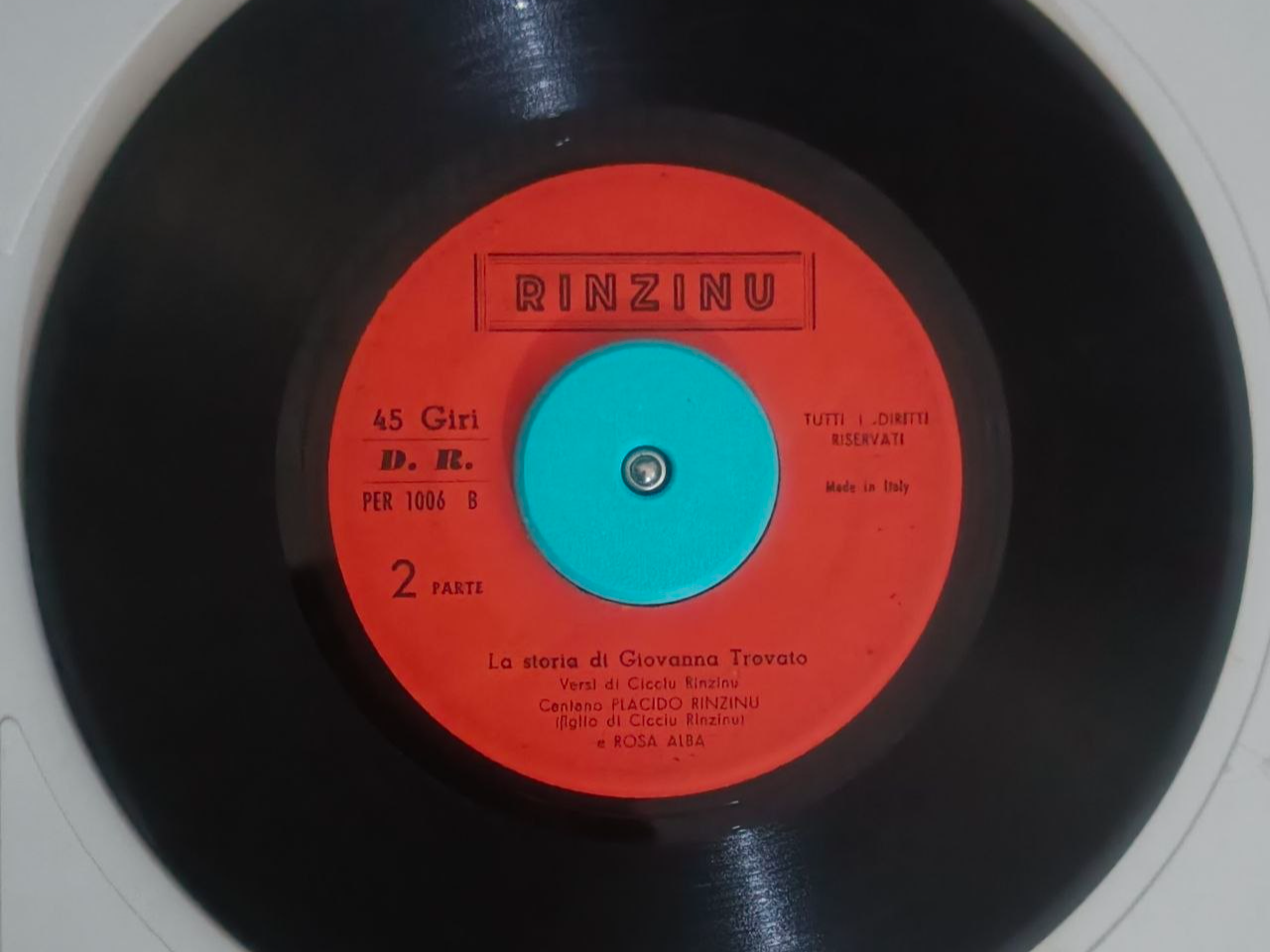 Adaptor 45 RPM giri 7'' inch