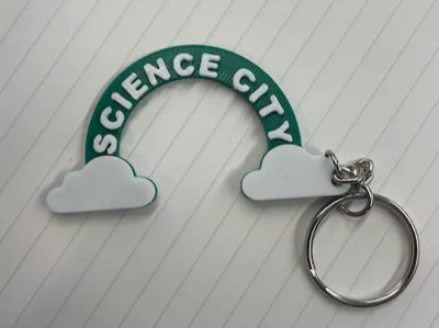 Science City Pride Keychain