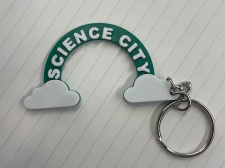 Science City Pride Keychain
