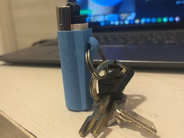 Porte-clés étui pour briquet Clipper