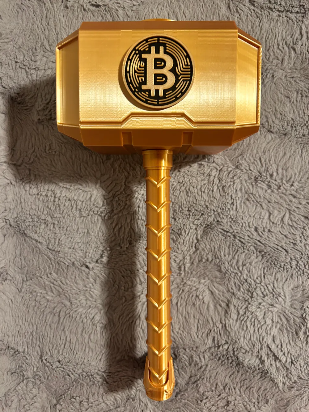 비트코인 묠니르를 위한 암호화폐 파괴자 로고 - 무료 3D 프린트 모델 - MakerWorld