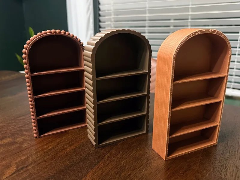 MCM mini bookshelves