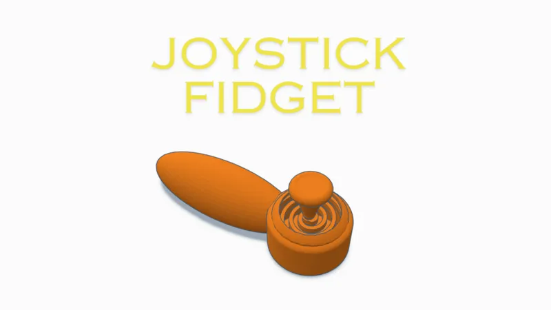Ergonomic joystick fidget