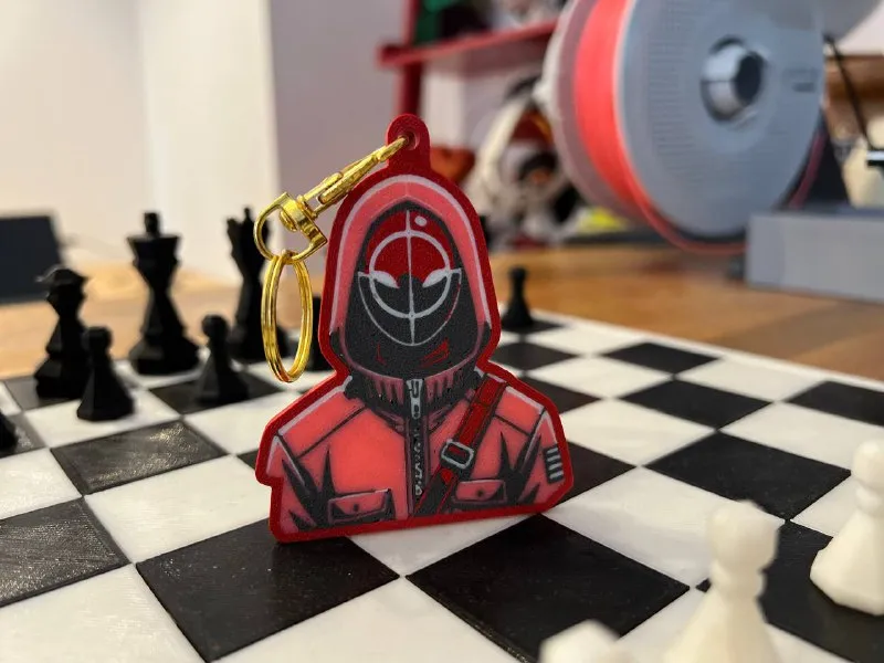 Squit Game B plent Keychain