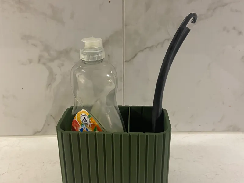 Bowl for dishwashing brush and soap model Noro