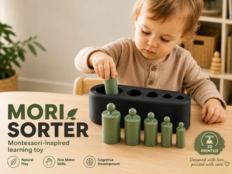 Mori Sorter – Montessori-inspired learning toy