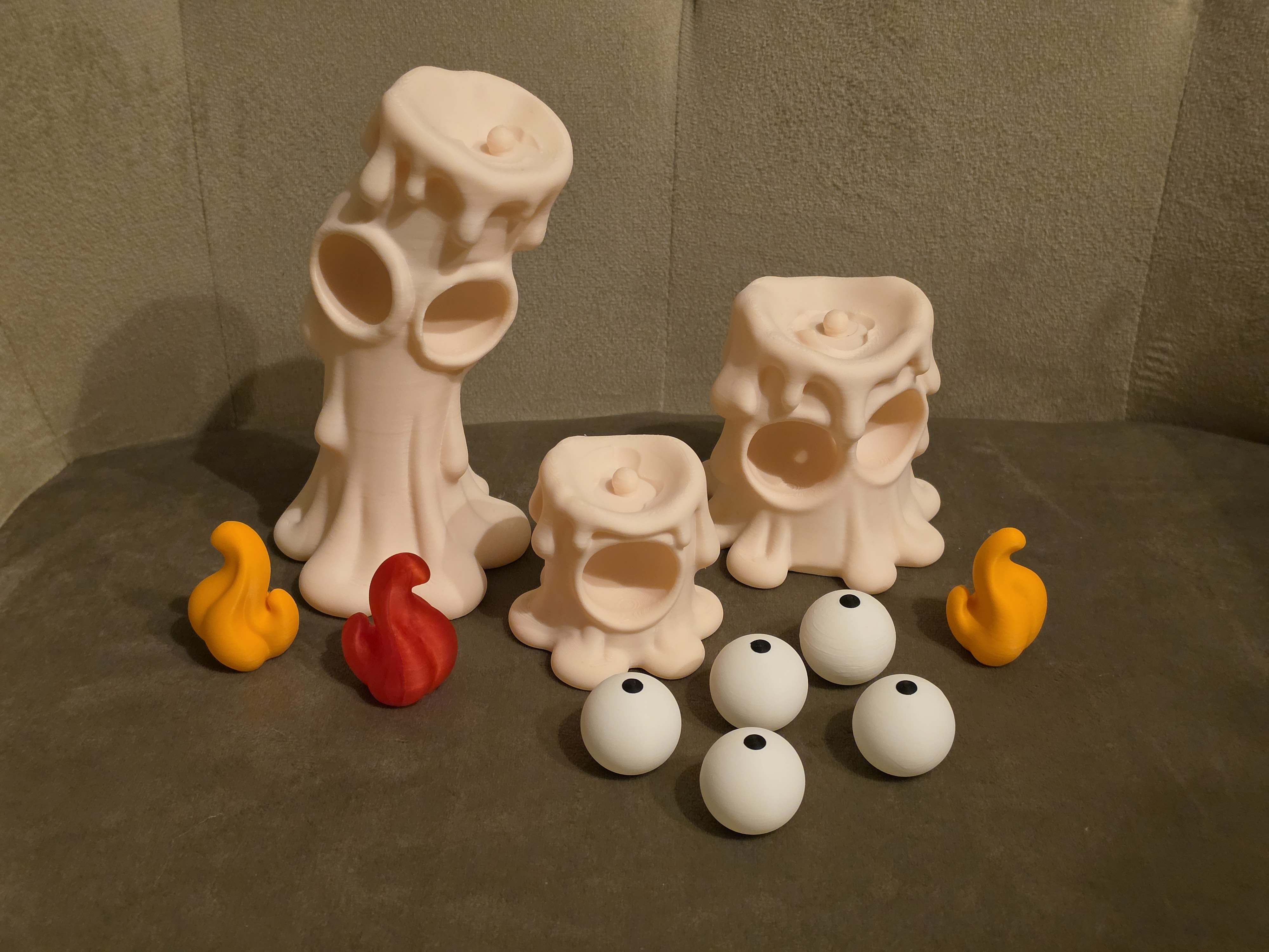 Goofy series – CANDLE Movable Eyes NOAMS halloween - 1