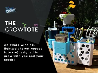 GrowTote v2 - Tote/Organizer for Garden or Home