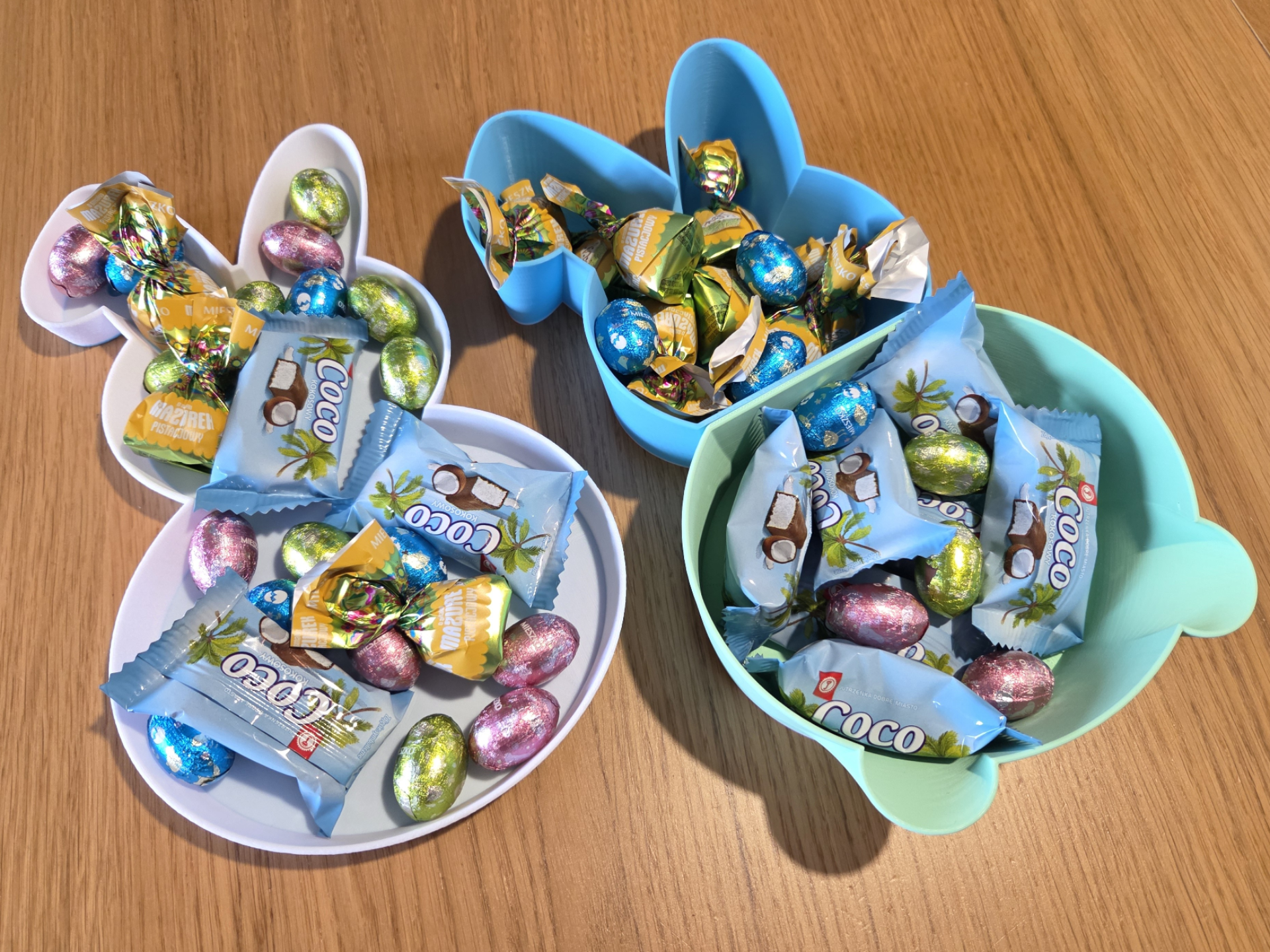 Easter Modular Set "Master Bunny" – Tray and Bowls
