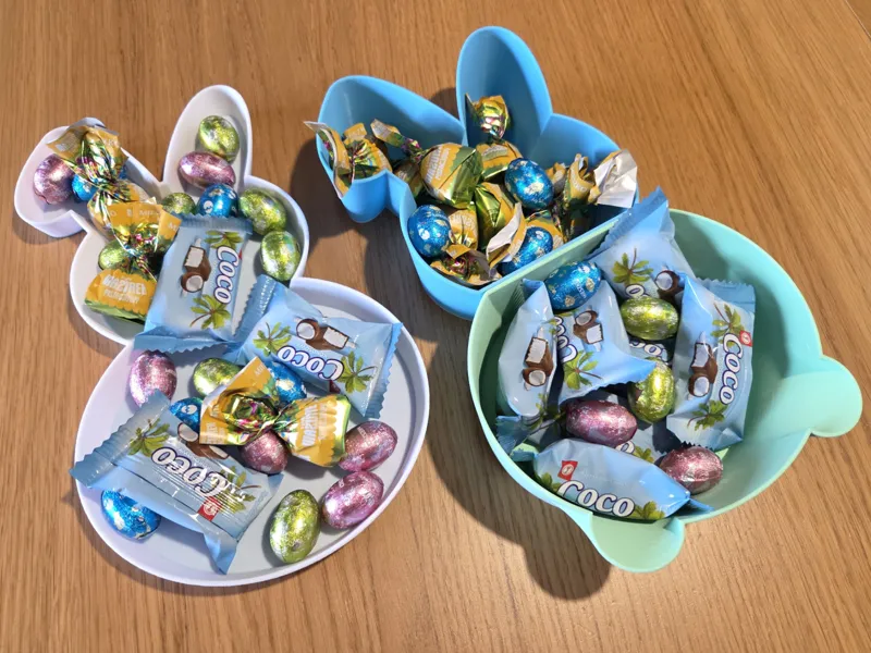 Easter Modular Set "Master Bunny" – Tray and Bowls