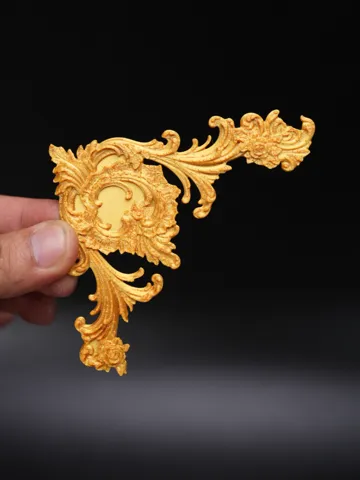 Marco decorativo: Classic Frame Corner Scrollwork Ornament Applique — vista de referencia 2