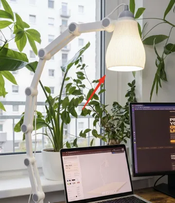 Accesorio de iluminación decorativa: Next Desk lamp - shade - for e27 adapter — vista de referencia 2
