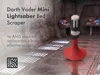 Darth Vader Mini Lightsaber Bed Scraper