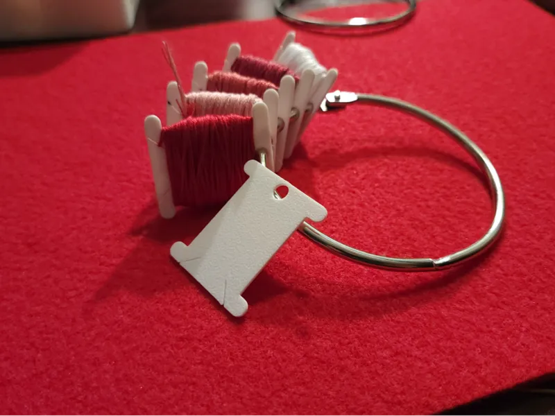 Plastic Floss Bobbin
