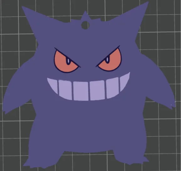Gengar Ornament