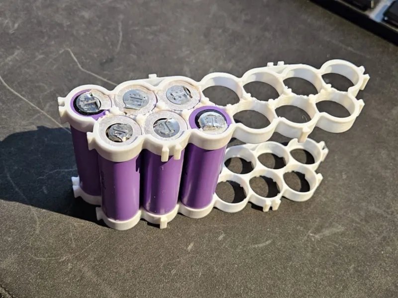 18650 modular battery cell holder 