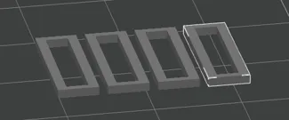 TPU Stops for Box Lids in 3D Printer Utility Box