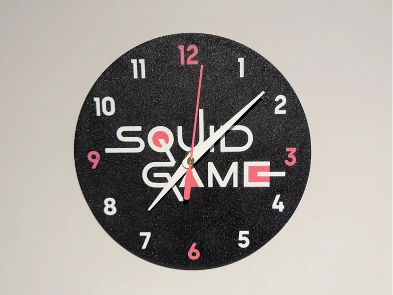Squid Game Clock