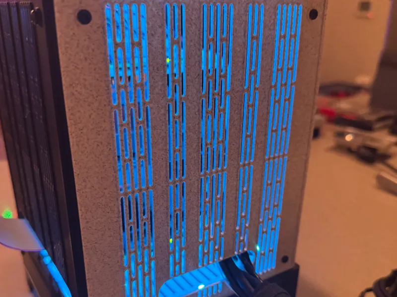 MICROLAB IMPERIAL STYLE SIDE PANEL WITH CABLE SLOT