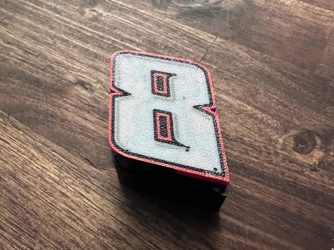 RCR Number 8 - Fidget Clicker - Free 3D Print Model - MakerWorld