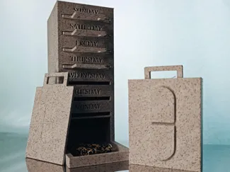 Gravity - Based Weekly Pill Dispenser
