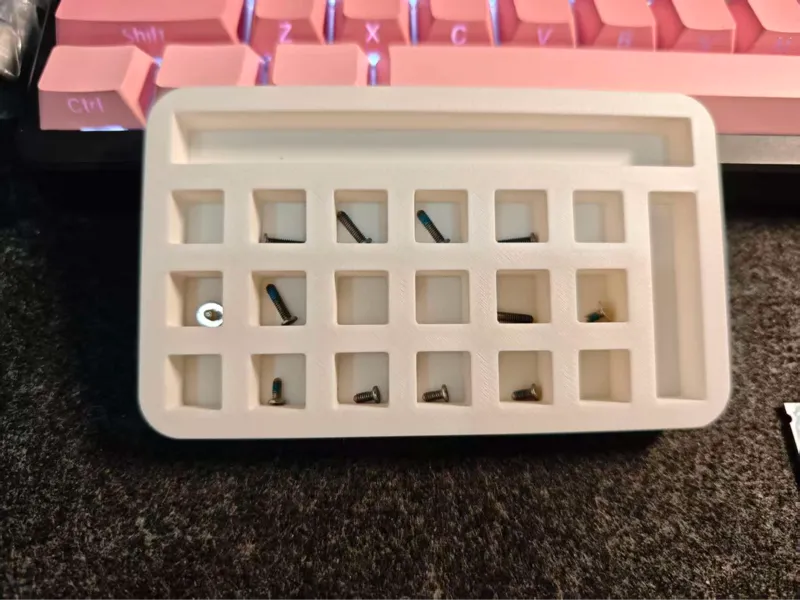 小型螺丝位置归类盒