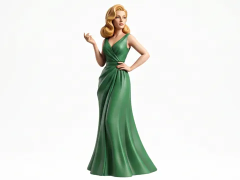 Figura decorativa: Evelyn Hugo Figure — referencia de MakerWorld