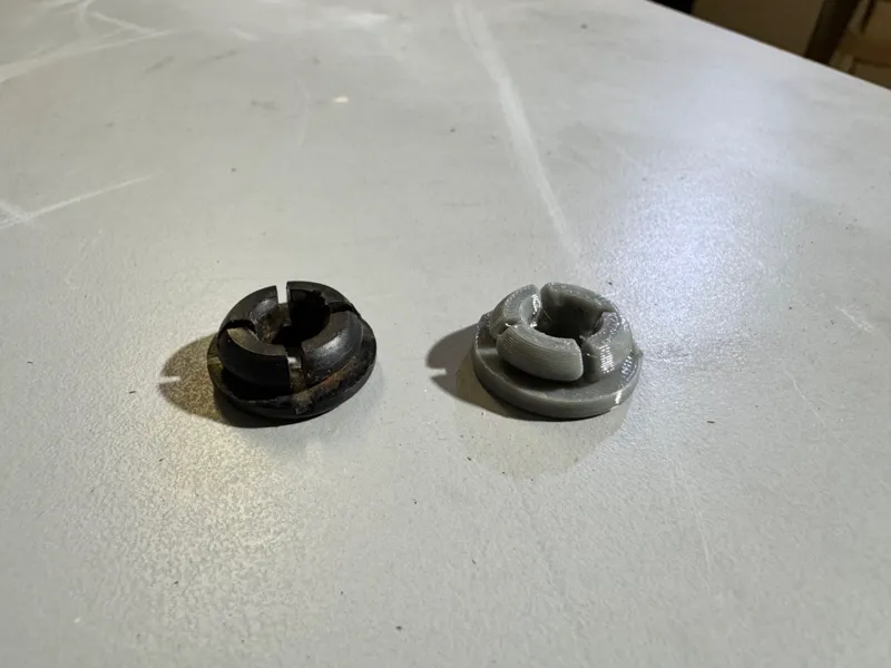 Datsun 1200 Bonnet Rod Rubber