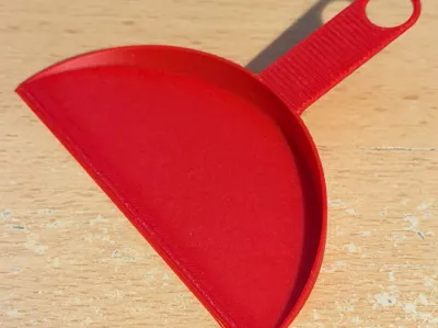 Dustpan for printer
