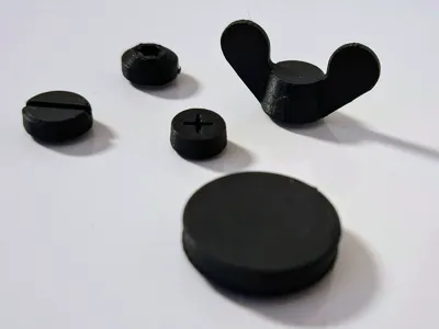 Machine Screw Head Refrigerator Magnets