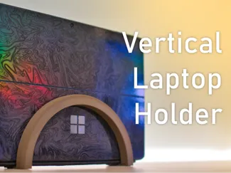 Vertical Laptop Holder