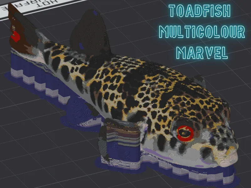 Toadfish -  A Multicoloured Marvel