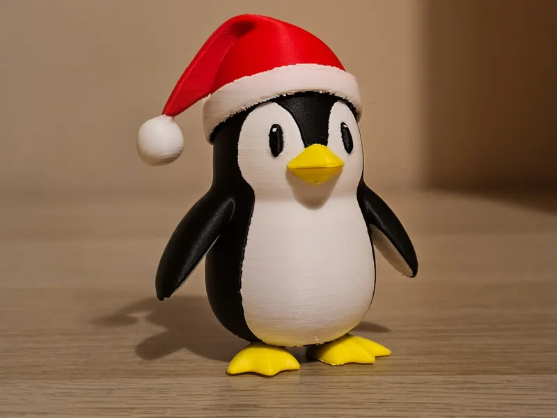 Christmas Arctic Penguin