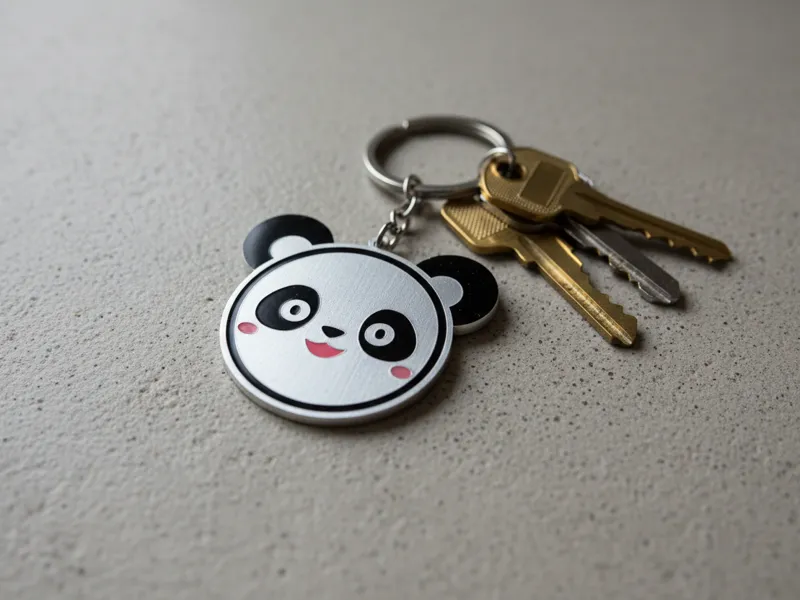 Easy Print – Panda Keychain