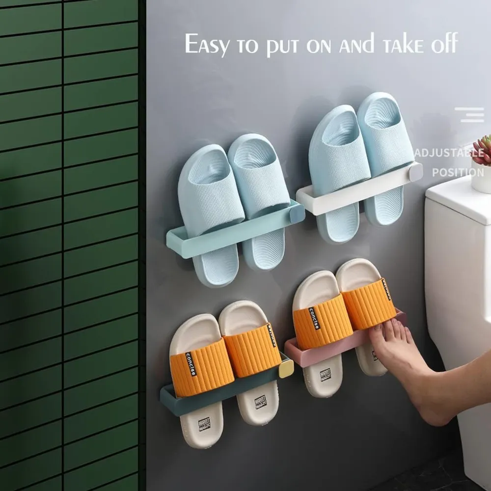 Slipper Rack Design Wall Mounted Slipper/Sandal Rack by Hugentobler3D MakerWorld: Download ...