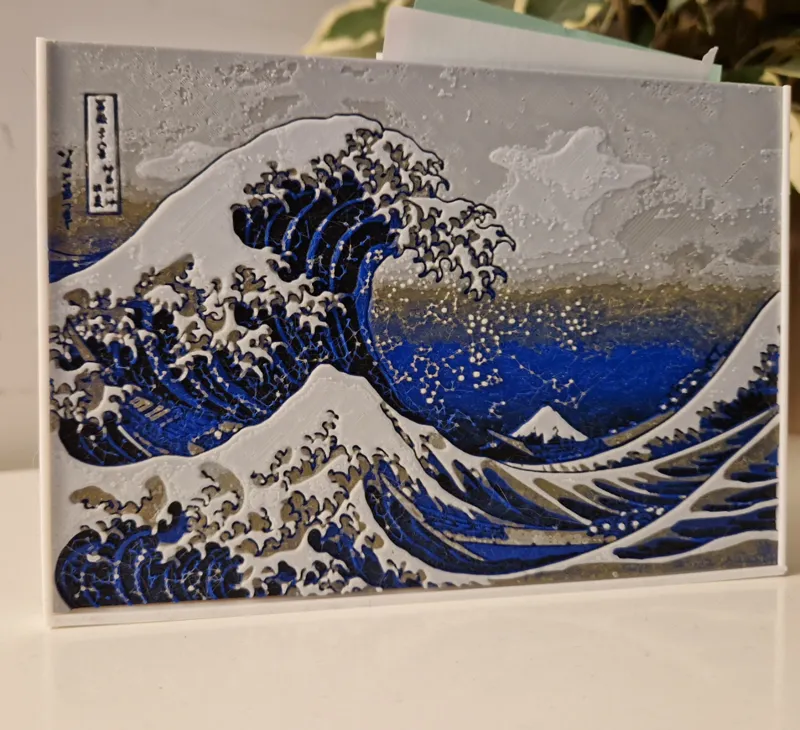 Support Box for The Great Wave off Kanagawa