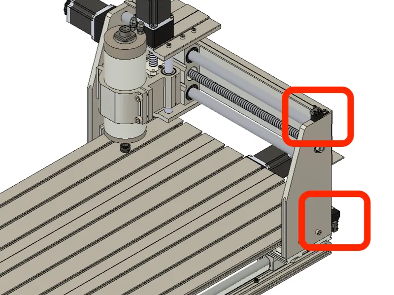 6040z X&Y limit switch (10T85) adapters