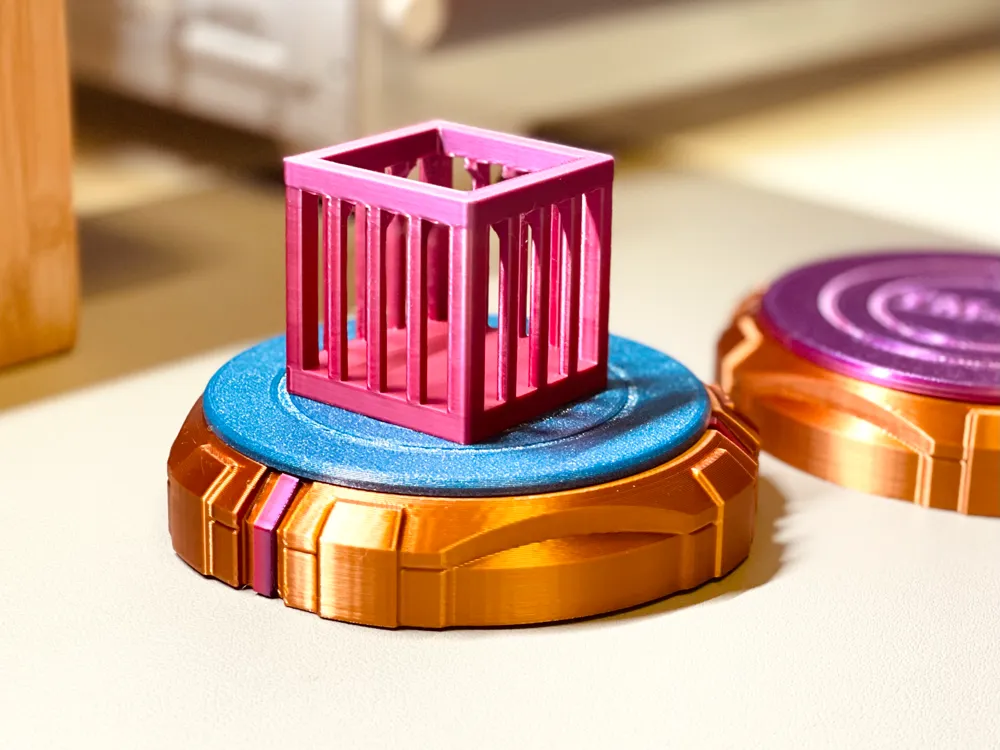Rechargeable Mini Display turntable by 上进的up主 MakerWorld: Download Free ...