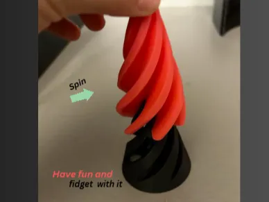 spiral fidget