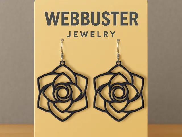 Rose’s Passion Earrings