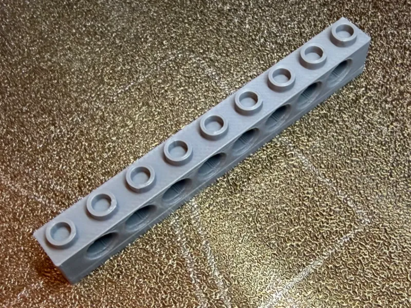 1x9 Legocompatible Technical Brick