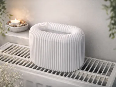 beautiful radiator air humidifier / purifier