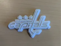 Logo Washington Capitals — déco murale — photo 2