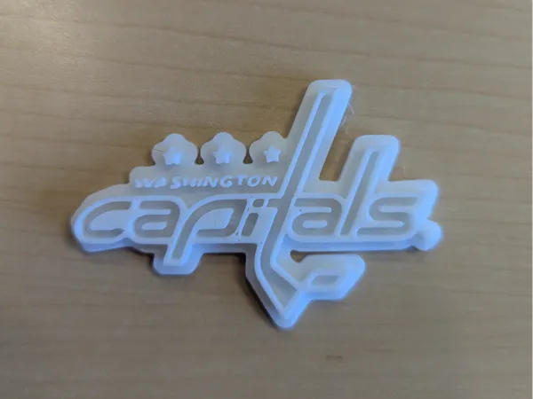 Logo Washington Capitals — déco murale